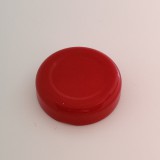 OEM 38 mm lapka, befőttes tető piros színű