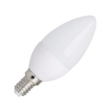OPTONICA LED Gyertya izzó, E14, 6W, semleges fehér fény, 480Lm, 4500K - SP1461