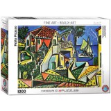 Pablo Picasso - Mediterrán táj, 1000 db-os puzzle (EUROGRAPHICS, 6000-5854)