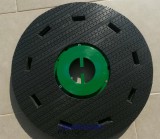 Padhajtó tányér 39cm szivaccsal és záró koronggal