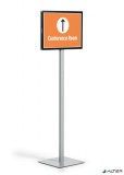 Padlóállvány, A3, DURABLE 'INFO STAND BASIC' antracit-szürke