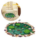 Padlómatrica, öntapadós padlómatrica (kerti tó mintás)