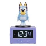 Paladone Alarm Clock Icon, Bluey, Licensed, 16 cm, LED világítás, USB, Digitális ébresztőóra