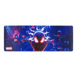 Paladone Desk Mat, Spiderman - Miles Morales, 80 x 30 cm, Szövet, Csúszásmentes, Billentyűzet és egérpad
