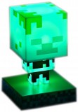 Paladone, Minecraft-Zombie, Elemes, 10 cm, Dekorációs Lámpa