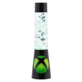 Paladone PP10204XB Microsoft XBox 33 cm, LED, 5 W, USB, 3 x AAA Fekete-Zöld-Átlátszó gamer asztali lámpa