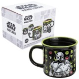 Paladone PP16271MAN Star Wars Mandalorian és Grogu hőre változó bögre
