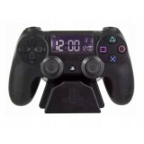 Paladone PP4926PSV3 PlayStation DualShock 4 LED világítás, USB Fekete digitális ébresztőóra