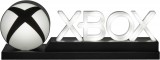 Paladone PP6814XBV2IN Xbox Icons Light, Official, Fekete-Fehér, Asztali lámpa