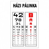 Pálinkás cimke Barack Pálinka 5 db/csomag