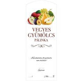 Pálinkás cimke ECO Vegyes Hosszú 5 db/csomag