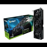 Palit GeForce RTX 5070 12GB Infinity 3 videokártya (NE75070019K9-GB2050S) (NE75070019K9-GB2050S)