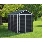 Palram - Canopia Skylight 6x8 antracit - kert ház - területe:230x185cm , magassága 217cm