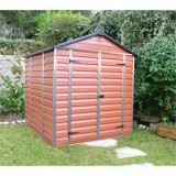 Palram - Canopia Skylight 6x8 barna - kerti ház - területe:230x185cm magasssága:217cm