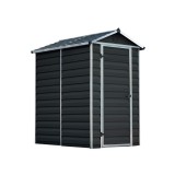 PALRAM SKYLIGHT 4X6 ANTRACIT - KERTI HÁZ, SZERSZÁM TÁROLÓ- akár összeszereléssel