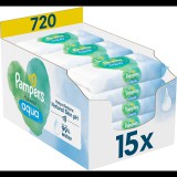 PAMPERS Harmonie Aqua Nedves törlőkendő Plastic Free 15x 48 db (8006540510247)