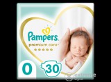 Pampers Premium Care 0 New Born Carry Pack pelenka, 30 db