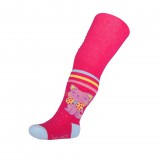 Pamut harisnyanadrág New Baby 3xABS rózsaszín happy cat