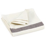 Pamut jógatakaró halszálkamintával - Ecrü - Bodhi