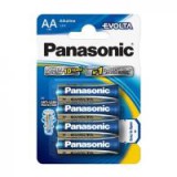 Panasonic Elem   EVOLTA 1,5 V alkáli AA szupertartós (4db) (3121646)