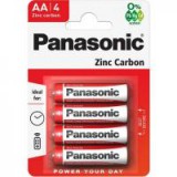 Panasonic elem Red Zinc 1.5V cink-mangán AA, 4db (3121667)
