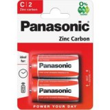 Panasonic elem Red Zinc 1.5V cink-mangán baby, 2db (3121669)