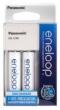 Panasonic Eneloop BQ-CC80 akkumulátor töltő időzítővel 2 db 1900mAh AA akkumulátorral (K-KJ80MCC20USB)