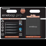 Panasonic Eneloop Pro 1.2V AAA 930mAh akku 4db (BK-4HCDEC4BE) (BK-4HCDEC4BE)