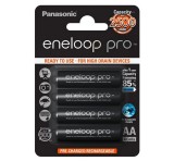 PANASONIC ENELOOP PRO elem (AA, BK-3HCDE, 1.2V, 2500mAh Ni-MH, újratölthető) 4db/csomag