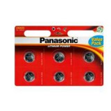 Panasonic Gombelem   lítium CR2025L (6db) (3121624)