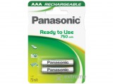 Panasonic HHR-4MVE/2BC AAA 750mAh Ni-MH akkumulátor (2db)