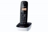 Panasonic KX-TG1611 DECT telefon Hívóazonosító Fekete, Fehér