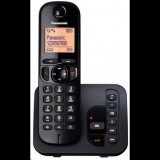 Panasonic KX-TGC220PDB DECT hívóazonosítós telefon fekete (KX-TGC220PDB) - Vezetékes telefonok