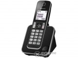 Panasonic KX-TGD310PDB DECT telefon, fekete