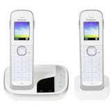Panasonic KX-TGJ322 DECT telefon Hívóazonosító Fehér