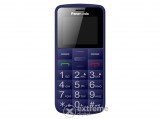 Panasonic KX-TU110EXC kártyafüggetlen mobiltelefon idősek számára, kék
