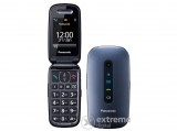 Panasonic KX-TU456EXCE kártyafüggetlen mobiltelefon idősek számára, kék