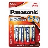 Panasonic Pro Power AA 4+2 Egyszer használatos elem Lúgos