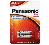 Panasonic PRO POWER szupertartós elem (AAA, LR03PPG, 1.5V, alkáli) 2db/csomag