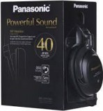 Panasonic rp-htf295e vezetékes fejhallgató, fekete. rp-htf295e-k