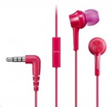 Panasonic RP-TCM115E-P mikrofonos fülhallgató pink