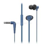 Panasonic RP-TCM130E-A kék mikrofonos fülhallgató (RP-TCM130E-A)