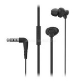 Panasonic RP-TCM130E-K fekete mikrofonos fülhallgató (RP-TCM130E-K)