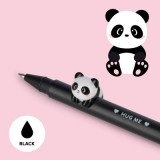 Panda figurás, zselés toll fekete tintával (LEGAMI - LOVELY FRIENDS, 0,5 mm, cserélhető figura)