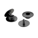 Panduit Accessory, Snap Rivet, 4" x 4" (100mm x 100mm) Fiber-Duct, BL, 50 db/cs (NR4BL-L)