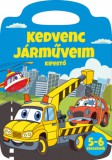Pannon-Literatúra Kft. Berényi László: Kedvenc járműveim kifestő - könyv