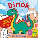 Pannon-Literatúra Kft. Dinók fürdőskönyv - Színváltós, mágikus képekkel
