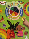 Pannon-Literatúra Kft. Lantos Zoltán: Bing és Barátai ujjfestés színezőkönyv - könyv