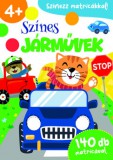 Pannon-Literatúra Kft. Színes járművek - 140 db matricával