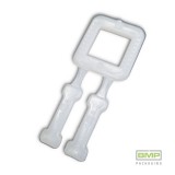 Pánt csat 13 mm műanyag